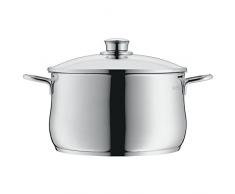 WMF Diadem Plus Faitout haut avec couvercle Acier inoxydable 18/10 16 cm