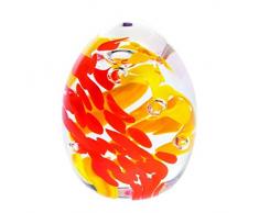 Caithness Glass Presse-Papier en Verre Gala â Flamme, Presse-Papier en Cristal Multicolore