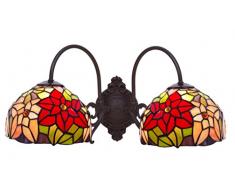 Ivintage Guell Applique murale double, Multicolore, 50Â x 29Â cm