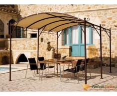 Residence - Tonnelle autoportante en métal Illusion rectangulaire