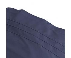 Drap plat Percale Confection Plis Religieux coloris Bleu marine (Patriot Blue)