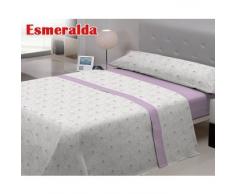 Gale Hayman Style Ã©meraude draps 210x180x3 cm Violet