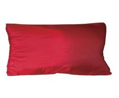 Home Maison 890998 Coussin Déhoussable Shantung Polyester Piment 30 x 50 cm