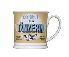 H&H 195000035 Tasse, Porcelaine, Mehrfarbig, 12 x 8,7 x 8,7 cm