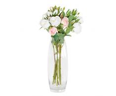 Aufora en Verre Transparent Vase de Fleurs, 30