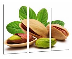 Tableau Moderne Photographique, Impression sur bois, Comestibles, Cuisine, Fruits sÃ©chÃ©s, Cascara PistaÃ±o Hoja, 97 x 62 cm, ref. 27002