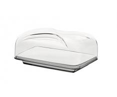 Guzzini, Cloche Ã Fromage Rectangulaire Gocce, 25,5 x 18 x h11,5 cm