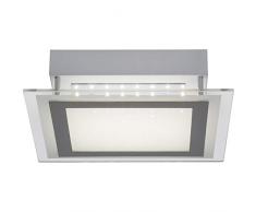 Brilliant Galaxy Plafonnier en verre fonctionnel Blanc/chromé 12 W