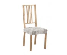 Martina Home Pack 2Â Housse Chaise SiÃ¨ge Leire, Tissu, Multicolore, 24Â x 30Â x 6Â cm