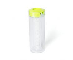 Amuse Basic, Carafe à Infusion de thé, de fruits ou dherbes fraiches. Fabriqué en Tritan, une matière trés robuste. 1000 ml, Couleur Vert.