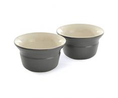BergHOFF 4490282 Ramequins Grès Gris 10 cm x 2