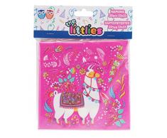 THE LITTLIES Serviette de table, Papier, Blanc, 33x33 cm