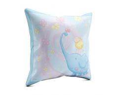 Picanova Coussin dÃ©coratif, Satin, Multicolore, 40 x 40 cm