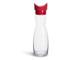 Sagaform SA5017820 Carafe en silicone avec couvercle rabattable en verre Transparent