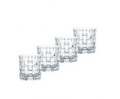 Spiegelau & Nachtmann 103038 Bossa Nova Set de 4 pièces en verre cristal Hauteur 8,9 cm