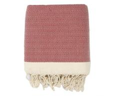 Moorish Idol - Plaid Losange- 160cm x 250cm- Rouge