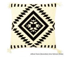 Vervaco PN-0179014 Ethnisch III Coussin prÃ©-imprimÃ© en coton Multicolore 40 x 40 cm