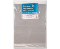 Darice Gabarit dembossage Sacs Pochettes en Plastique -16.25-inch x 20.25-inch Transparent