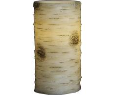 Star 063-52 Wax Bougie LED Cire Blanc 7,5 x 15 cm