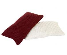 Dreamscene poils doux coussin en tricot, biscuits, 45Â x 45, 45Â cm x 45Â cm