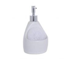 Dream Home Distributeur de Savon et de Lotion pour Salle de Bain Tapis Accessoires pour Baignoire Décoration de Maison Unisexe Adulte, Blanc, Unique