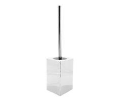 RIDDER 2241401 Brosse de Toilette, céramique, Blanc, env. 10,3 x 10,3 x 42 cm