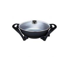 OHMEX OHM-WOK-5050 - Wok ÃlÃ©ctrique - 1500 Watts - DiamÃ¨tre 33 cm - Thermostat RÃ©glable - Pour Faire Sauter, Mijoter, Frire ou cuire Ã la Vapeur