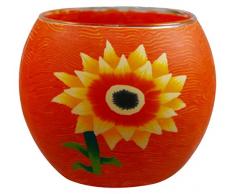 Him CC24 photophore Verre BE Happy, Multicolore