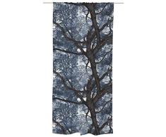 Vallila Vaahtera Rideau occultant 140 x 250 Bleu Taille : 250 x 140 cm