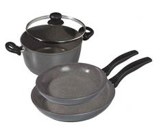 Stoneline® batterie de cuisine, 4 pièces, compatible induction