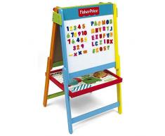 Fisher-Price Tableau Double Face Enfants, Bois, Vert et Bleu, 93,5 x 53 x 48 cm