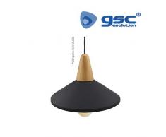 GSC Evolution Suspension E27 1 m Bois + Noir,