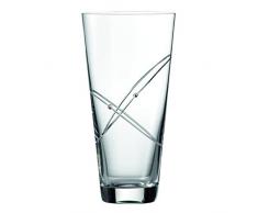 Royal Doulton-Cristal - 25 cm avec Cette Bague Coffret Vase Transparent