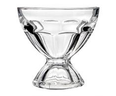 Premier Housewares 1405265 Luxor Sundae Lot de 4 vaisselle en verre