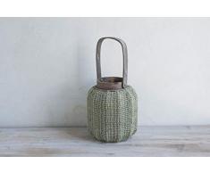 LUXE LODGE Photophore Unique Vert Clair