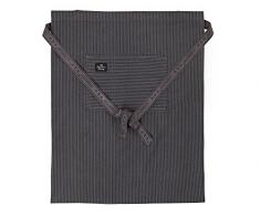 Lexington Ã©conomie Tablier, Coton, Gris, 1Â Place, 85Â x 80Â x 0.02Â cm