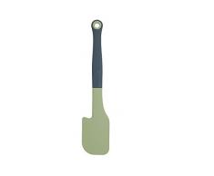 Colourworks KitchenCraft Spatule et Fouet en Silicone 30 cm, Silicone, Vert Classique, 6 x 2 x 28.5 cm