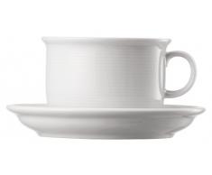 Thomas Trend - 6 x Tasse Cappuccino et Soucoupe, Blanc
