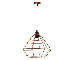 Lum & Co Lampe de Suspension E27Â Cuivre