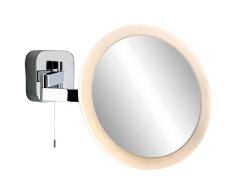 Firstlight Products Miroir à LED grossissant en métal 5 W Chromé