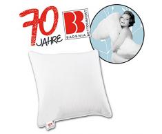 Badenia 03670610108Â Ressort MalmÃ¶ Oreiller MÃ©dium, Coton, Blanc, 40Â x 80Â cm, Coton, weiÃ, 80 x 80 cm