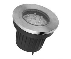 Konstsmide 7585â000EE spot lED 12 v avec transformateur inoxydable