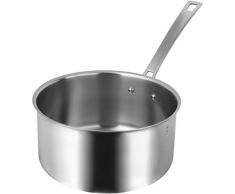 Sitram 712013, Casserole Horeca R en acier inoxydable qualité professionnelle diam. 24 cm - tous feux dont induction