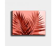 Bonamaison Peinture sur toile, multicolore, 40 x 60 cm - ConÃ§u et fabriquÃ© en Turquie