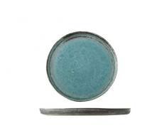 COSY & TRENDY 3671022 Assiette Ã Dessert en Porcelaine Isabeau-Bleu-D 22 Cm