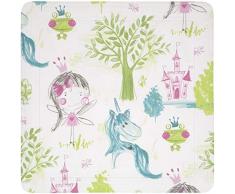 Spirella Fairy Tale Tapis de Douche en PVC Multicolore 55 x 55 cm