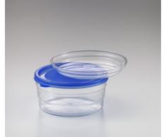 Verre Plat jenaer Centric avec gobelet et Petit kunstoffdeckel Clair 0,35