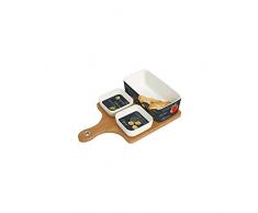 JD Diffusion 908WOPA World of Party Set de 3 Coupelles Multicolore