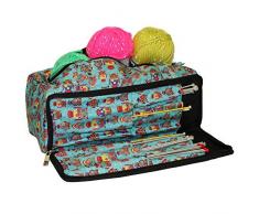 Roo Beauty Ltd Sac à Tricoter, Accessoires de Couture et étui de Rangement pour Aiguilles
