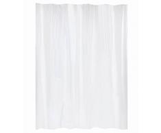 HomeBain Rideau de Douche Blanc Peva, 100%